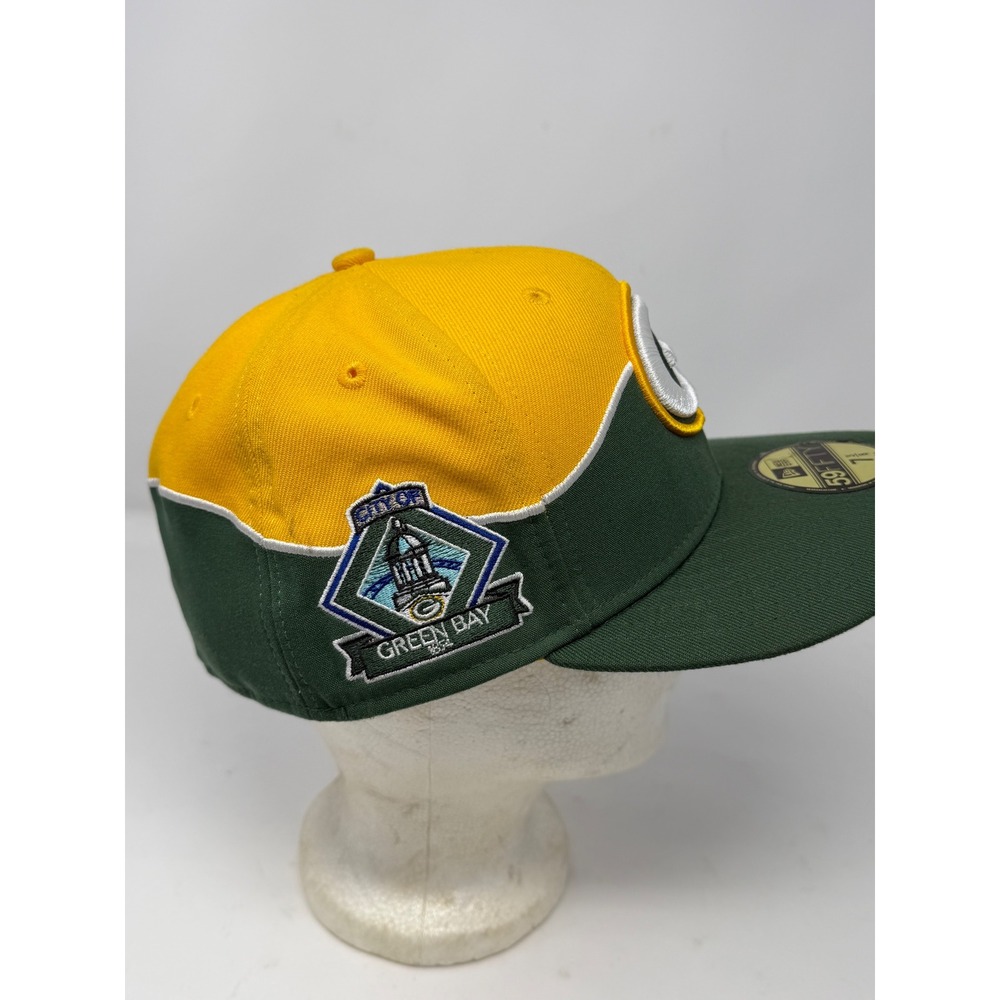 New Era 59FIFTY Green Bay Packers City Cluster Patch Hat Fitted 7 3/8 Two Tone - Picture 3 of 10